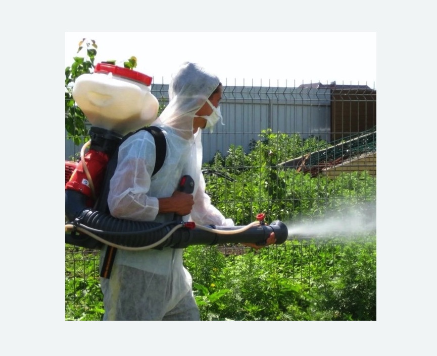 Акарицидная обработка территории в Сургуте